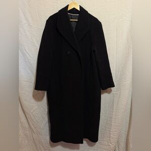 COS Black Pea Coat